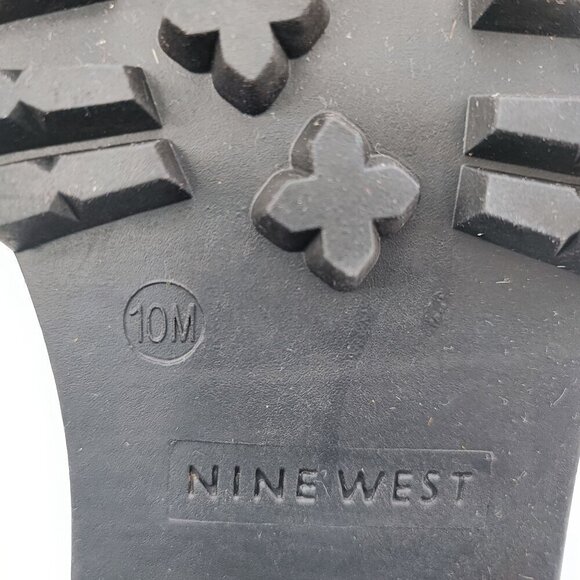 Nine West Women’s Black Faux Fur Boot Size 10 - Picture 10 of 11